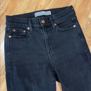 AYR washed black the Bomb Pop straight leg jeans ankle length size 25